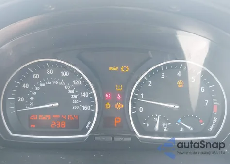 2008 BMW X3 3.0Si из США, поврежденный, VIN WBXPC93468WJ21734